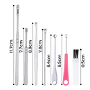 Stainless steel ear wax cleaner tool set