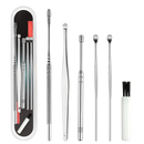 Stainless steel ear wax cleaner tool set