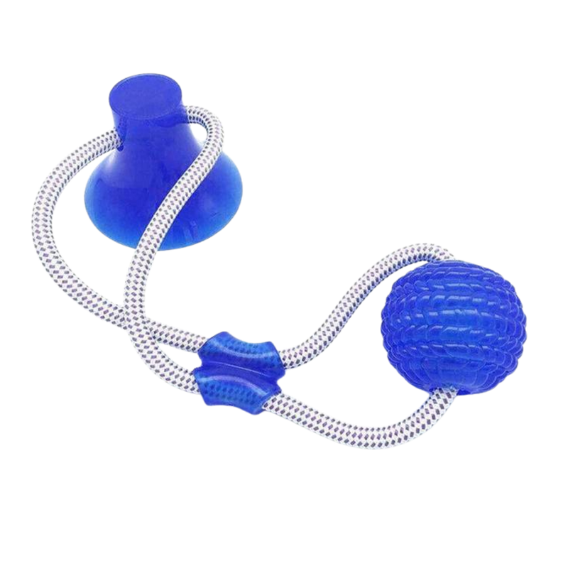 Suction Cup Dog Pull Ball Toy