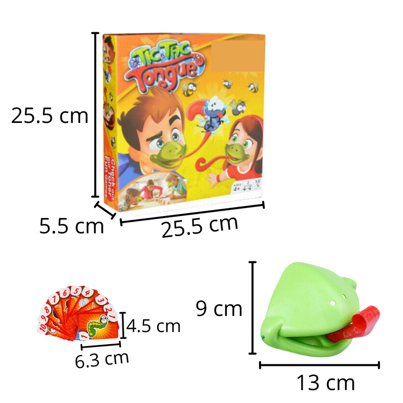 Tic Tac Tongue Puzzle Game