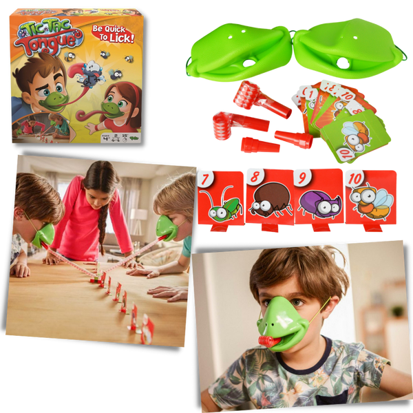 Tic Tac Tongue Puzzle Game