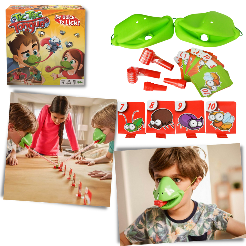 Tic Tac Tongue Puzzle Game