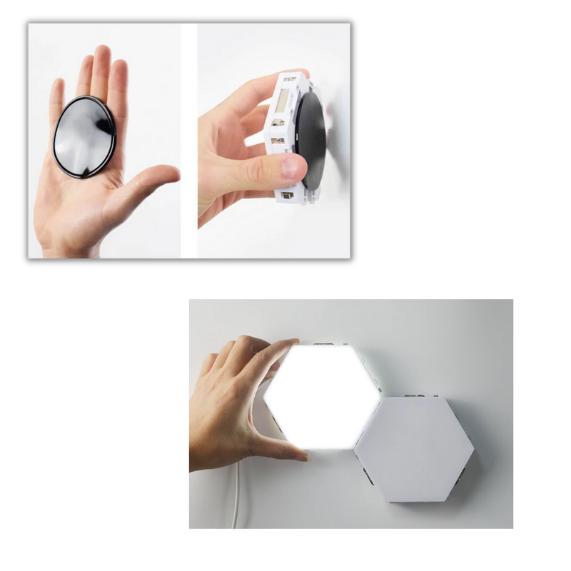 Pack of 3 Modular Touch Lights
