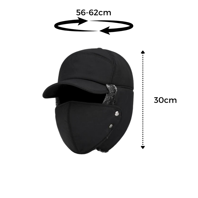 Unisex Windproof Ear and Face Protection Hat