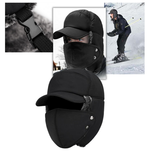 Unisex Windproof Ear and Face Protection Hat
