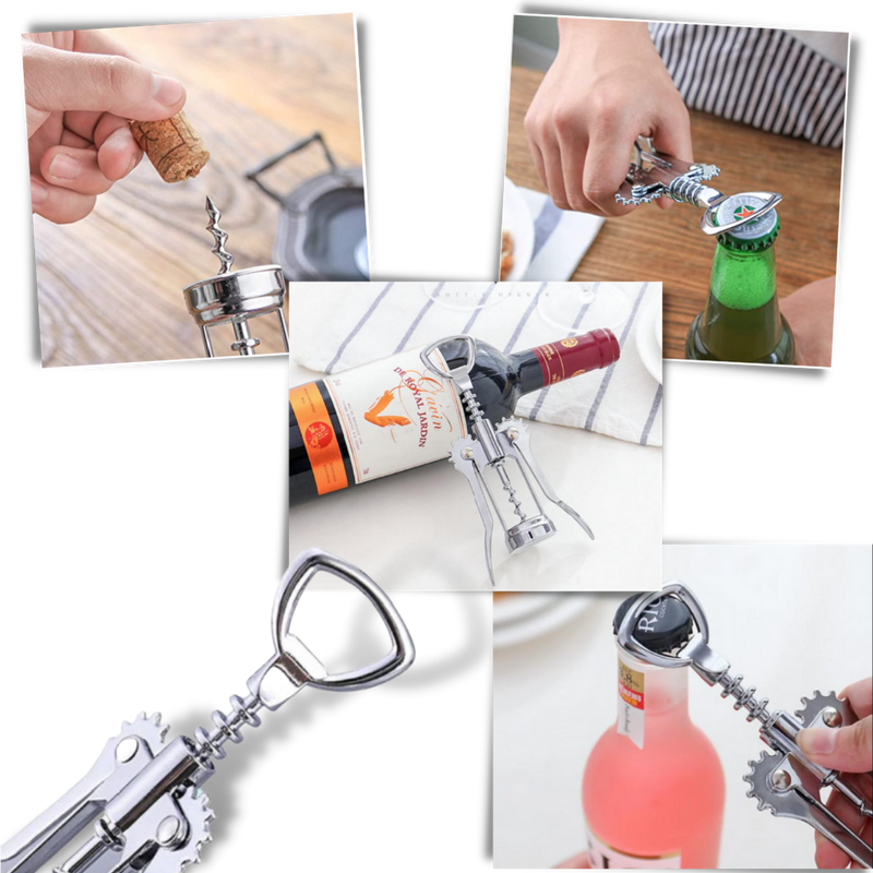 Versatile Wine Bottle Opener