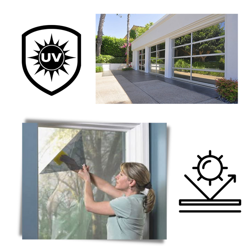 Reflective Window Privacy Film