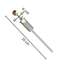 Dual Function Woodworking Scribing Tool