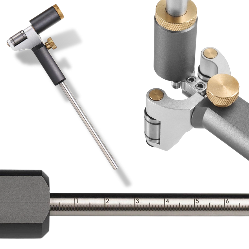 Dual Function Woodworking Scribing Tool