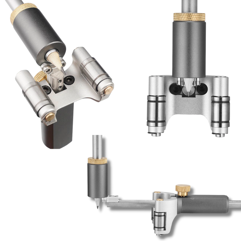 Dual Function Woodworking Scribing Tool