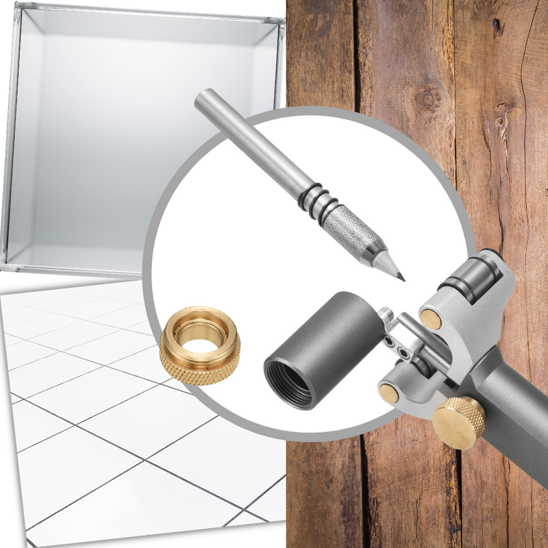 Dual Function Woodworking Scribing Tool