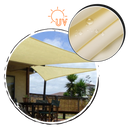 Water Resistant Triangle Sun Shade Sail