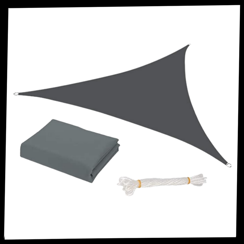 Water Resistant Triangle Sun Shade Sail