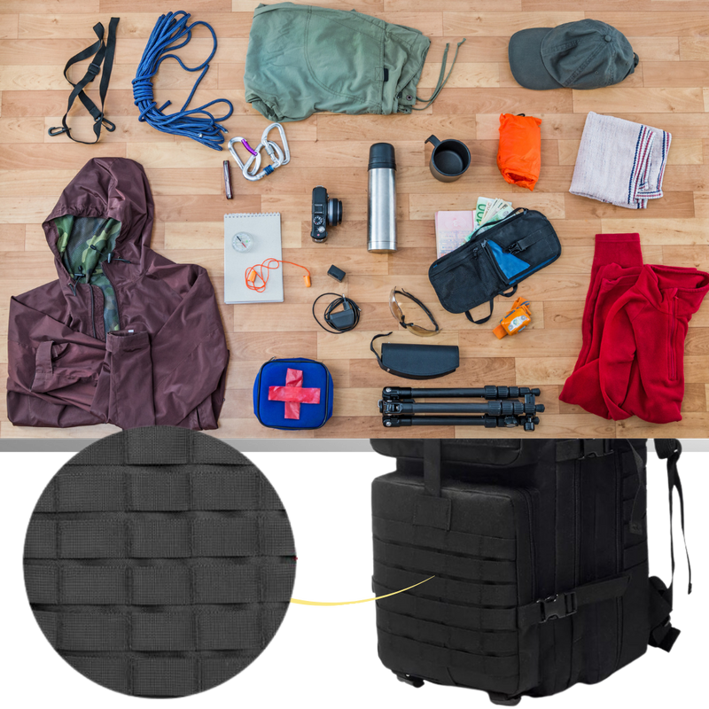 50L resistant camp backpack