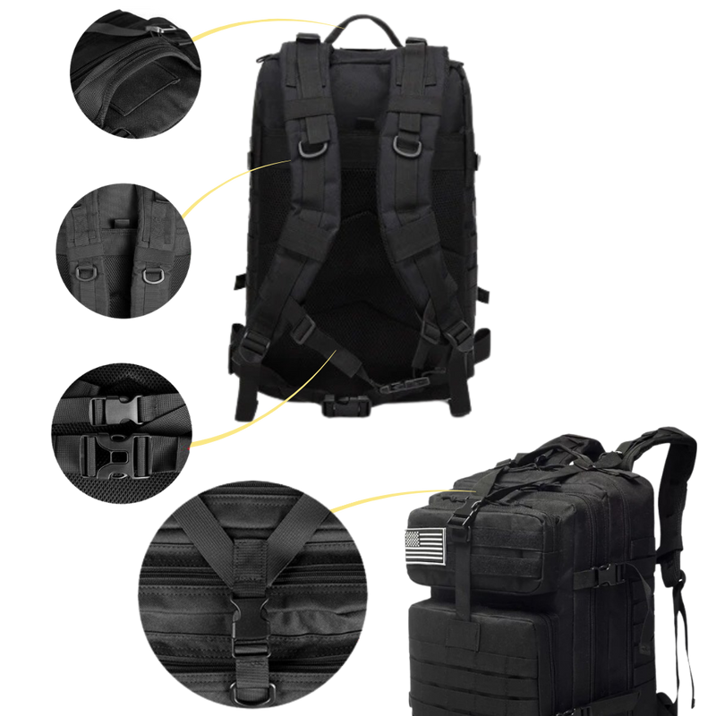 50L resistant camp backpack