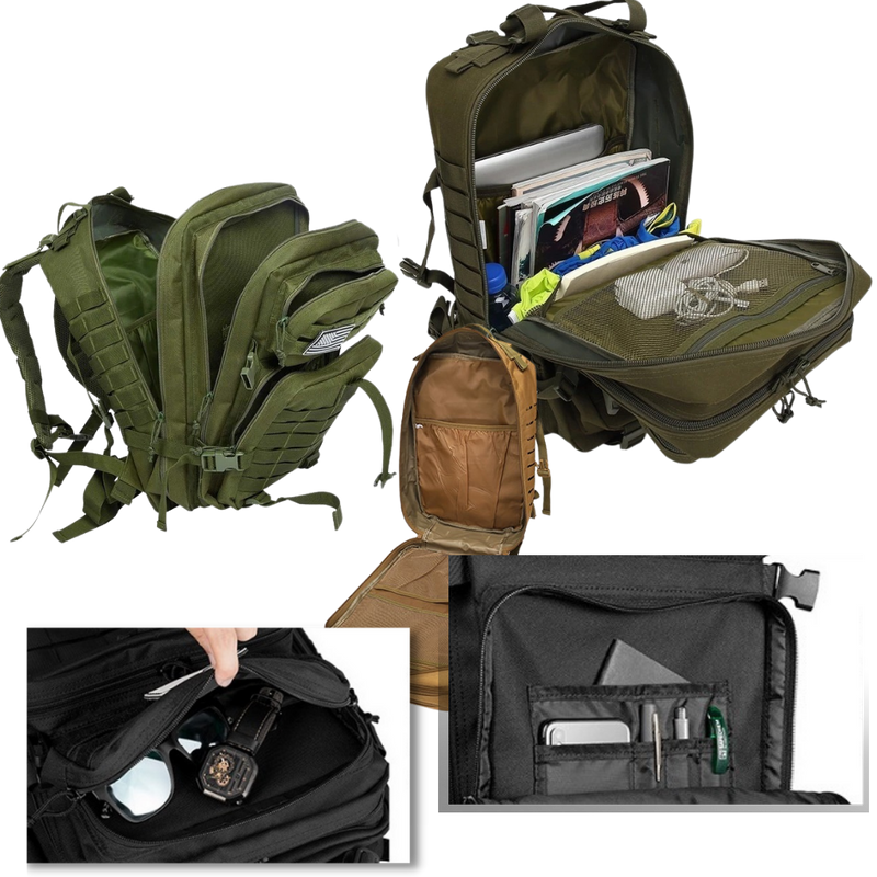 50L resistant camp backpack