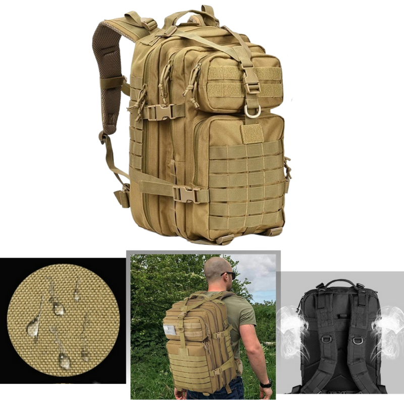 50L resistant camp backpack