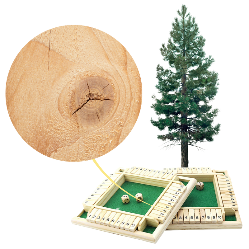 Wooden Dice Game