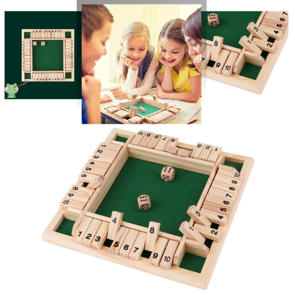 Wooden Dice Game
