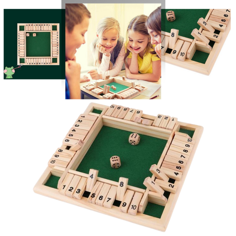 Wooden Dice Game