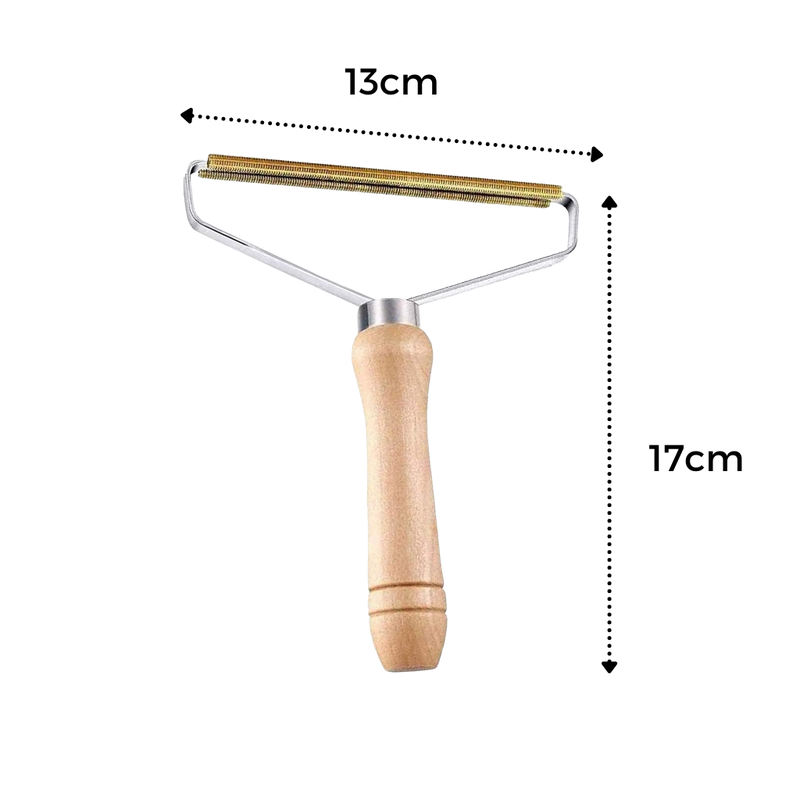 Wooden pet hair Remover