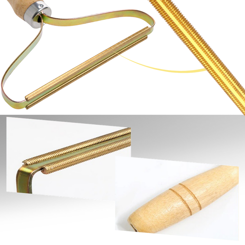 Wooden pet hair Remover