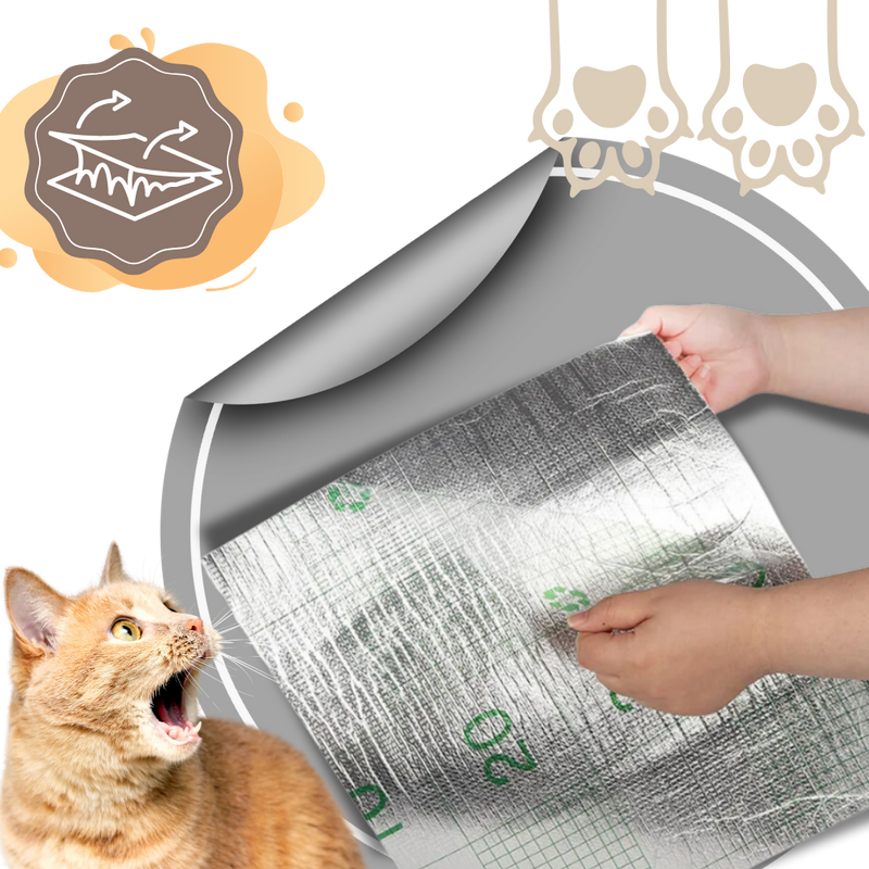 Adhesive Wall Mounted Cat Scratch Pad