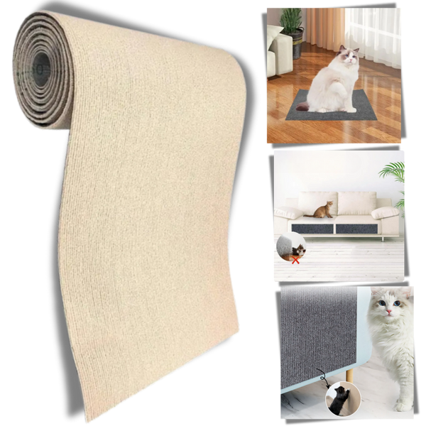 Adhesive Wall Mounted Cat Scratch Pad