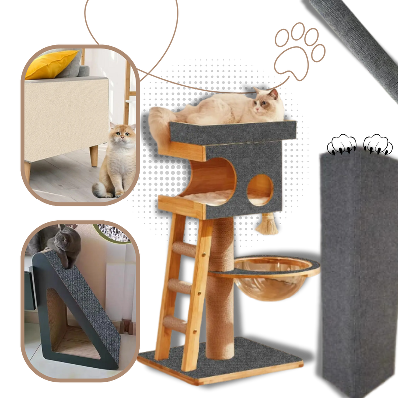 Adhesive Wall Mounted Cat Scratch Pad