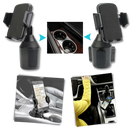 Adjustable Cell Phone Cup Holder Mount