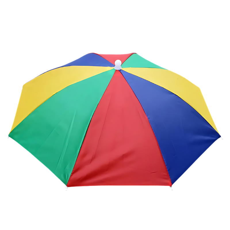Adjustable Hand-Free Umbrella Hat