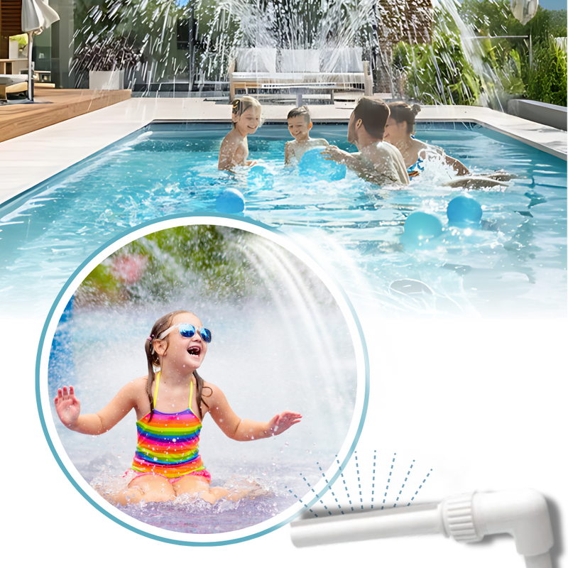Adjustable Pool Waterfall Fountain