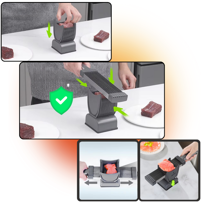 Adjustable Thickness Manual Meat Slicer