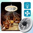 Aesthetic Ceiling Fan With Light And Remote