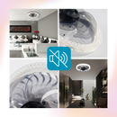 Aesthetic Ceiling Fan With Light And Remote