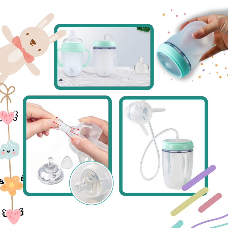 Anti-Colic Valve Self Feeding Bottle
