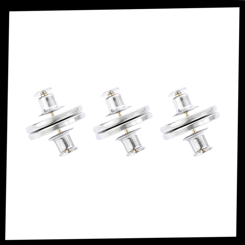 Anti-Leakage magnetic curtain clips