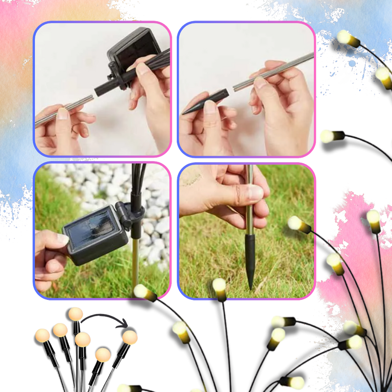 Automatic Waterproof Outdoor Led Solar Lights