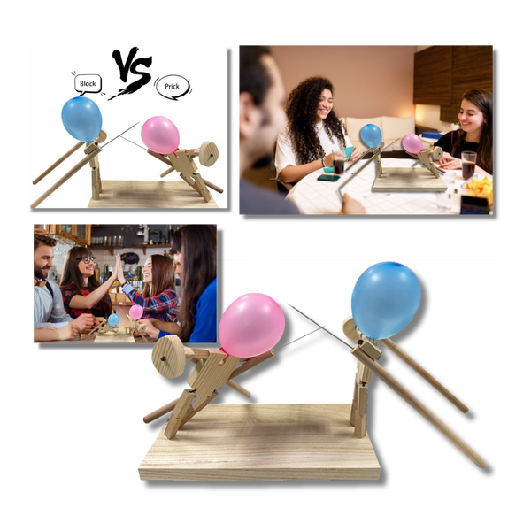 Bamboo Fun Balloon Fencing Game