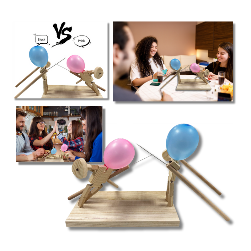 Bamboo Fun Balloon Fencing Game