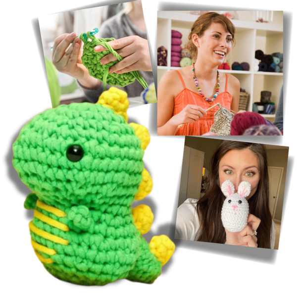 Beginner's Creative Crochet Animal Kits
