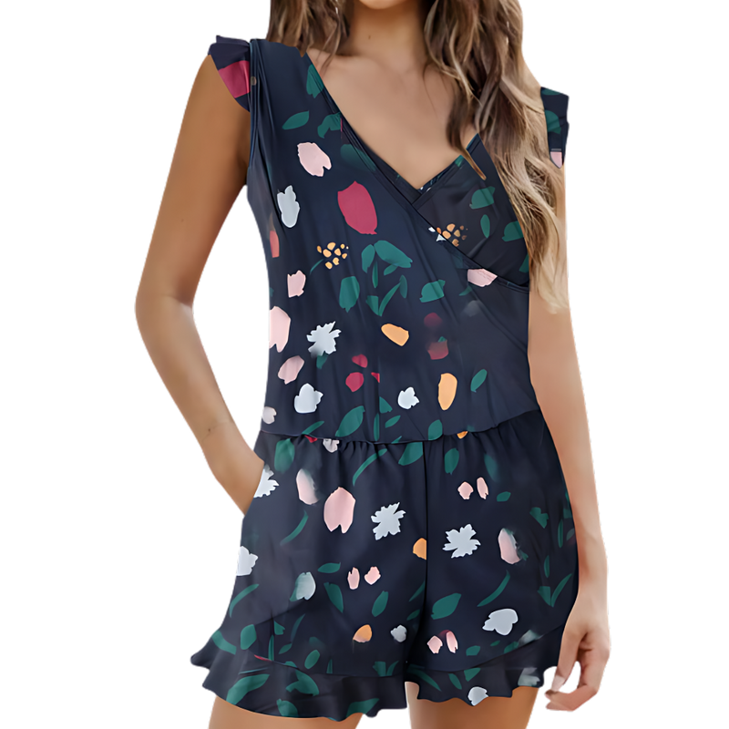 Built In Bra Swim Romper