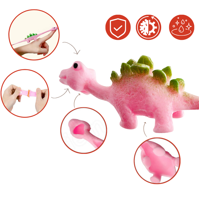 Sticky Slingshot Finger Dinosaur