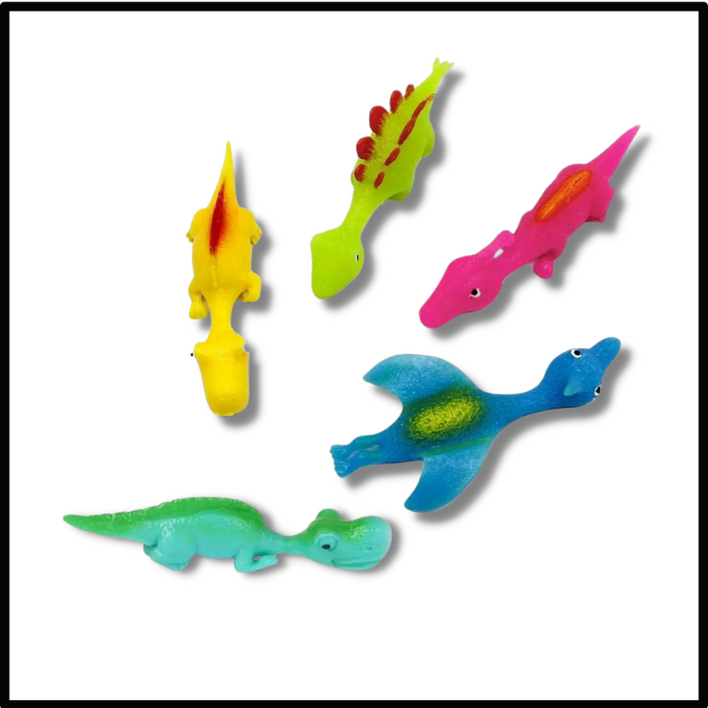 Sticky Slingshot Finger Dinosaur