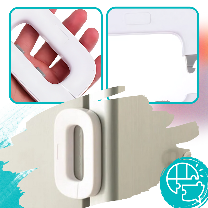 Child Safety Refrigerator Door Lock