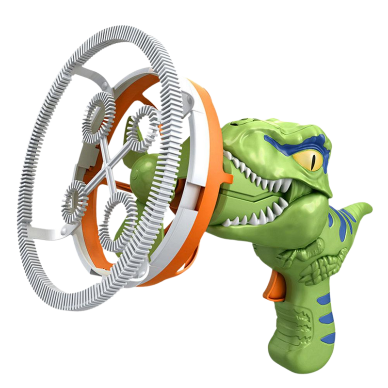 Colorful Dinosaur Bubble Machine