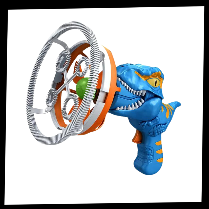 Colorful Dinosaur Bubble Machine