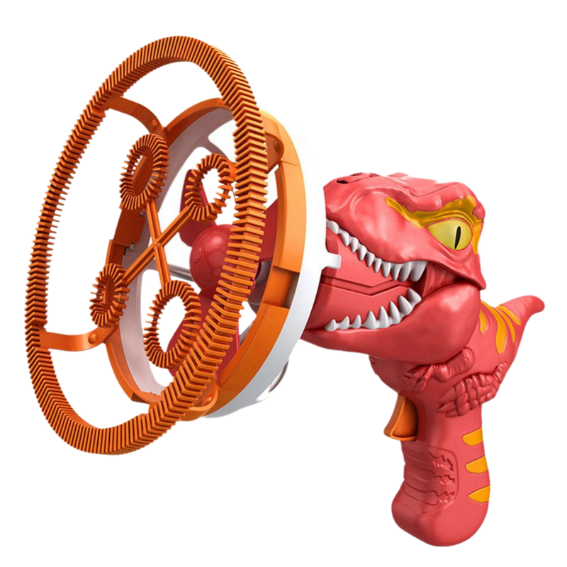 Colorful Dinosaur Bubble Machine