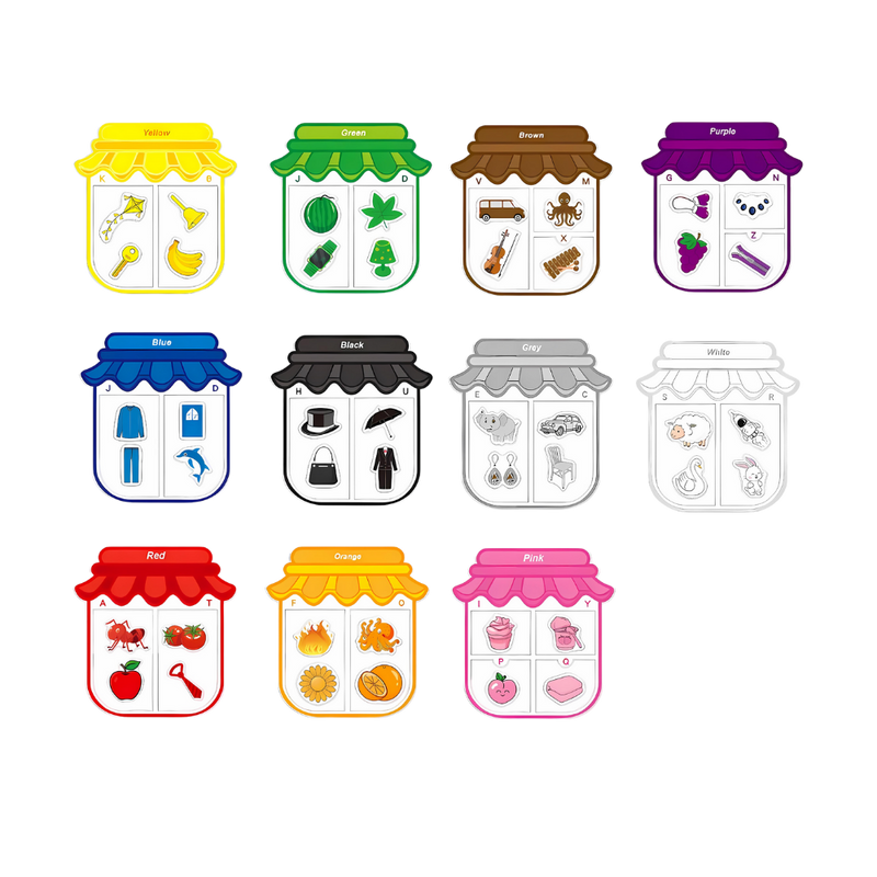 Colorful Educational Magnets