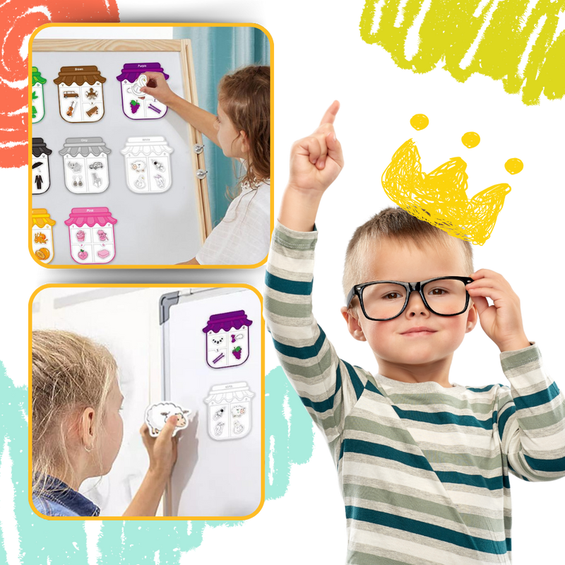 Colorful Educational Magnets
